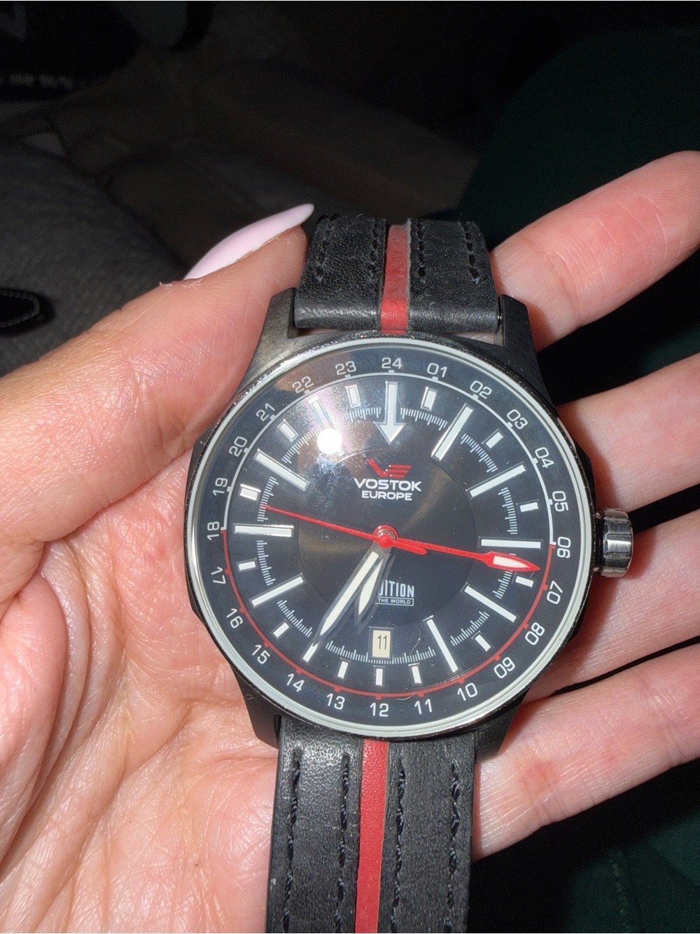 Vostok Europe Expedition Around the World Automatic 24 Hour Men’s Watch